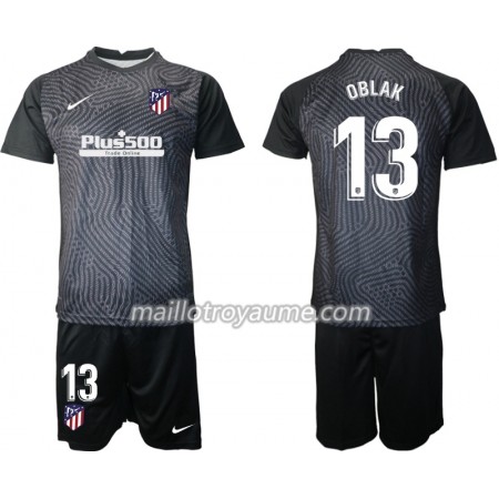 Tenue Enfant Atlético Madrid Jan Oblak 13 Gardien 2020-2021 M004 (+ Short)